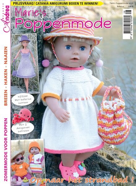 Marie’s Poppenmode Dutch Edition – april 2022 Cover