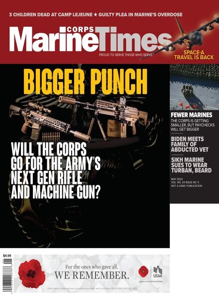 Marine Corps Times – May 2022 Cover