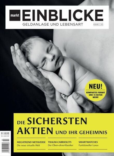 marktEINBLICKE – 22 April 2022 Cover