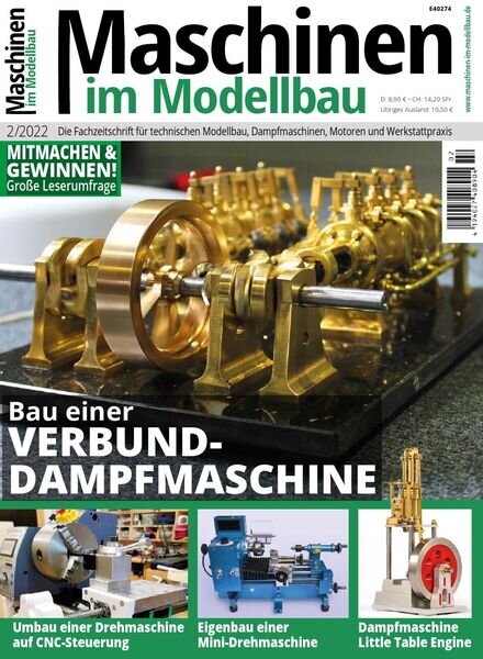 Maschinen im Modellbau – Januar 2022 Cover
