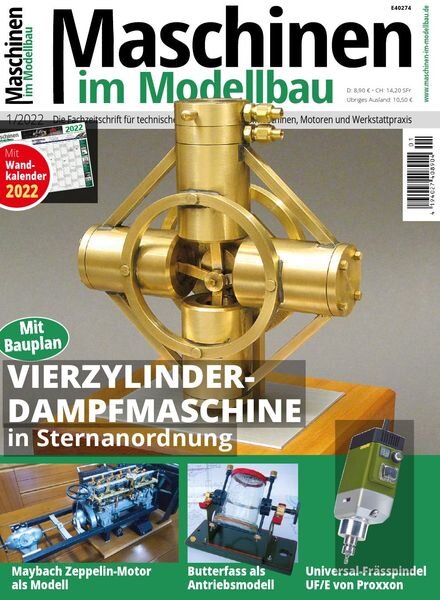 Maschinen im Modellbau – November 2021 Cover