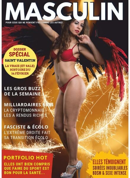 MASCULIN – fevrier 2022 Cover