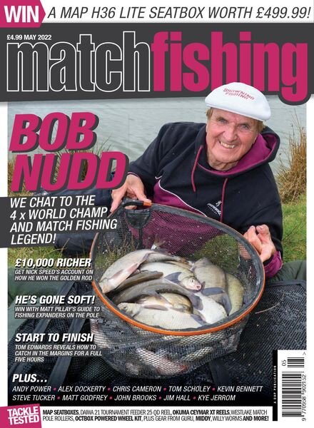 Match Fishing – May 2022 Cover