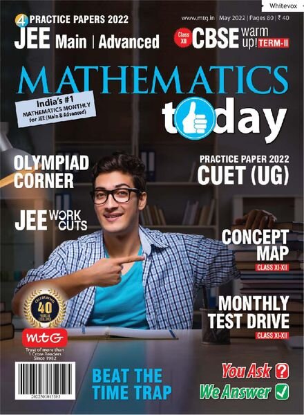 Mathematics Today – May 2022 Cover