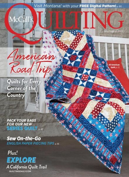 McCall’s Quilting – July-August 2022 Cover