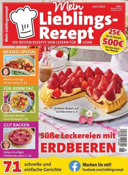 Mein Lieblingsrezept – Mai 2022 Cover