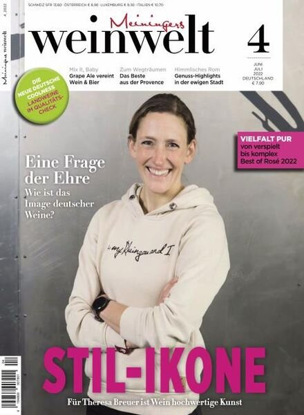 Meiningers Weinwelt – 11 Mai 2022 Cover