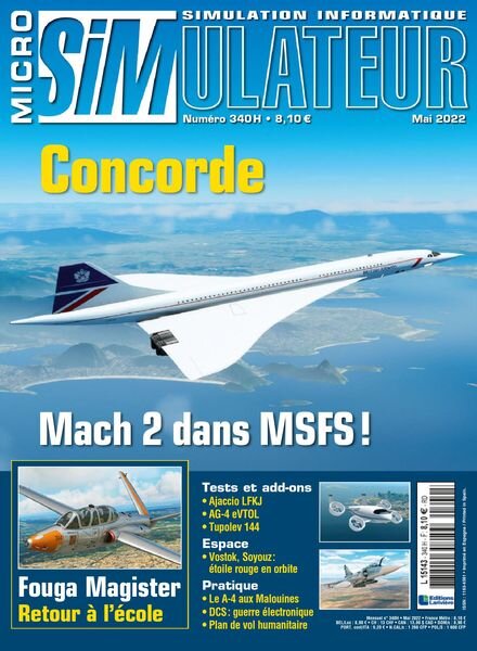 Micro Simulateur – mai 2022 Cover