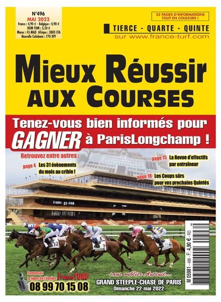 Mieux Reussir aux Courses – Mai 2022 Cover