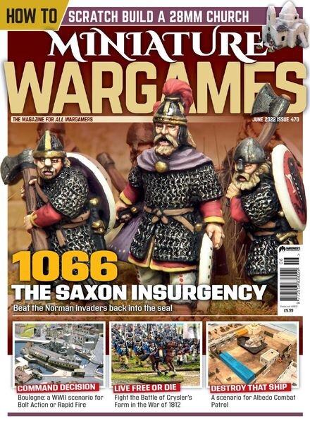 Miniature Wargames – June 2022 Cover
