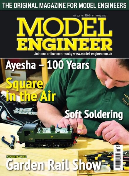 Model Engineer – Issue 4690 – 6 May 2022 Cover
