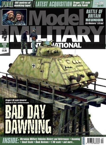Model Military International – Issue 194 – June 2022 Cover