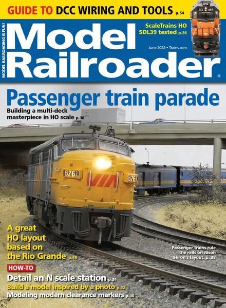 Model Railroader – June 2022 Cover