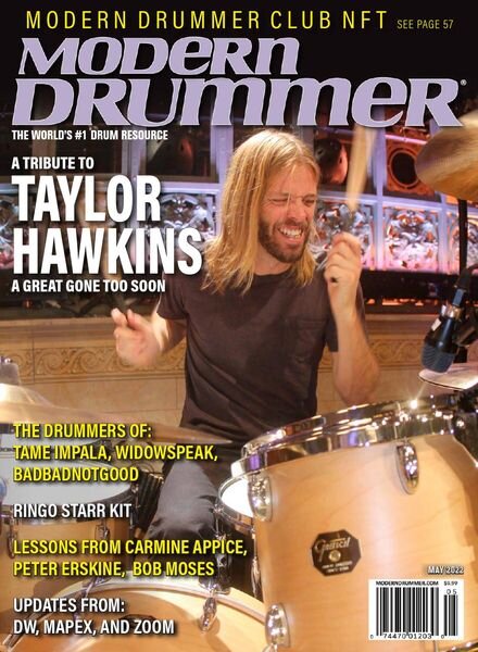 Modern Drummer Magazine – May 2022 Cover