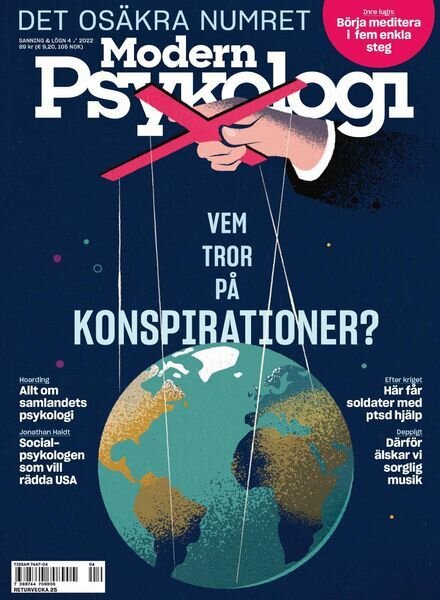 Modern Psykologi – 22 april 2022 Cover