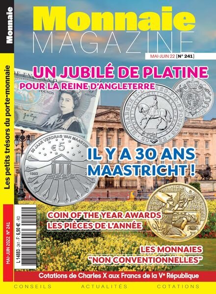 Monnaie Magazine – Mai-Juin 2022 Cover