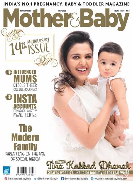 Mother & Baby India – May 2022 Cover