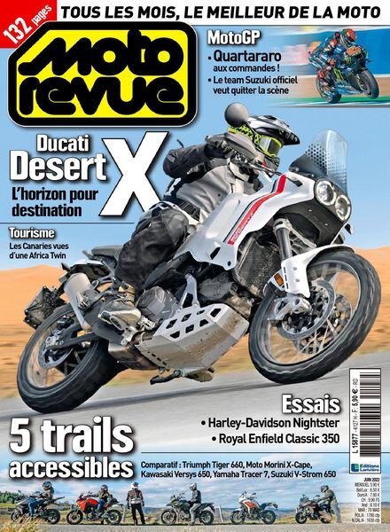 Moto Revue – 01 juin 2022 Cover