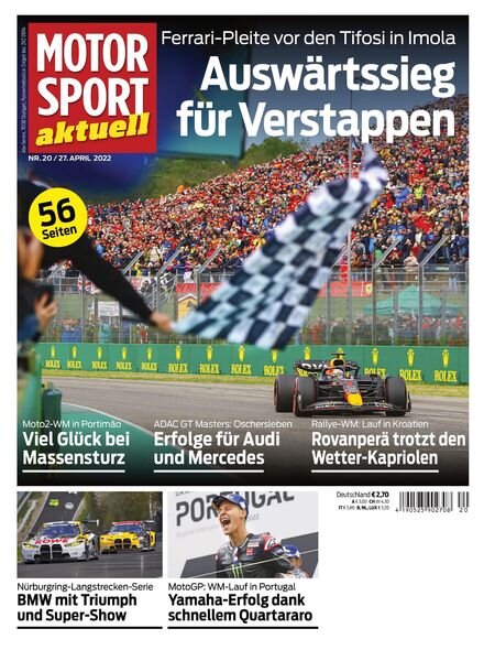 MOTORSPORT aktuell – 27 April 2022 Cover