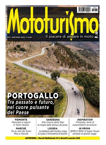 Mototurismo – Aprile-Maggio 2022 Cover