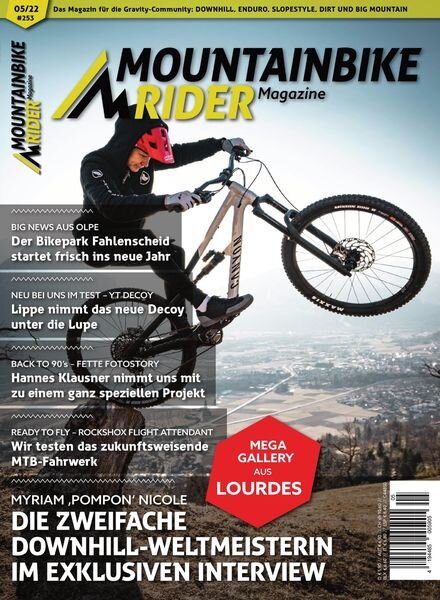 Mountainbike Rider Magazine – April 2022 Cover