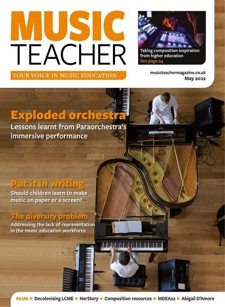 Music Teacher – May 2022 Cover