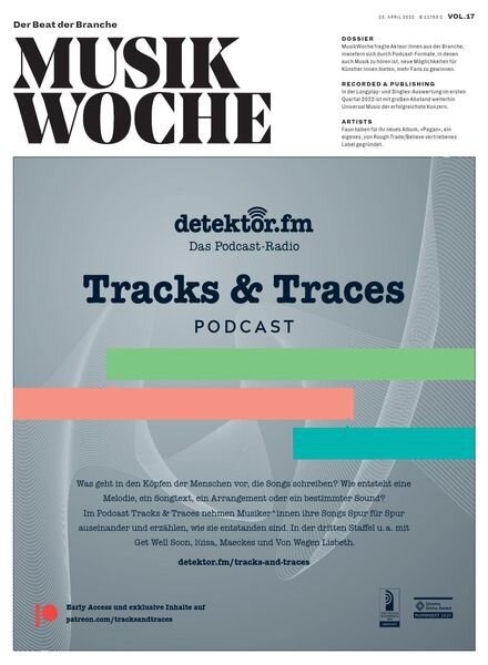 MusikWoche – 25 April 2022 Cover