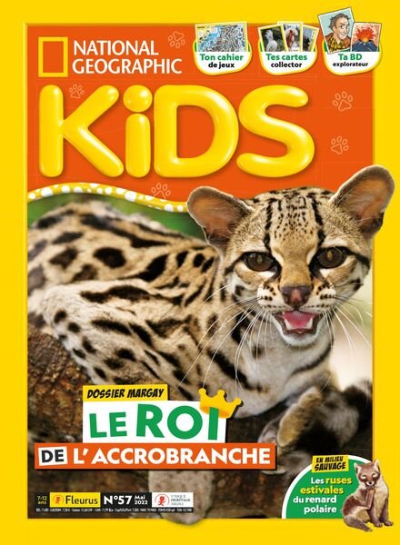 National Geographic Kids France – Mai 2022 Cover