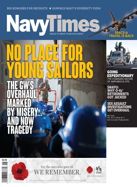 Navy Times – May 2022 Cover