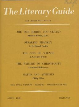 New Humanist – The Literary Guide April 1949