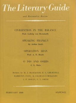 New Humanist – The Literary Guide February 1949