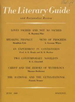New Humanist – The Literary Guide June 1949