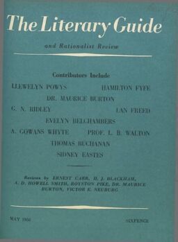 New Humanist – The Literary Guide May 1950