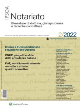 Notariato – N 2 2022