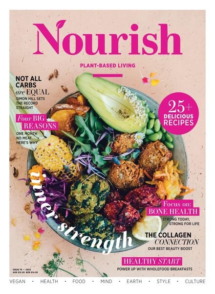 Nourish Plant-Based Living – May 2022 Cover