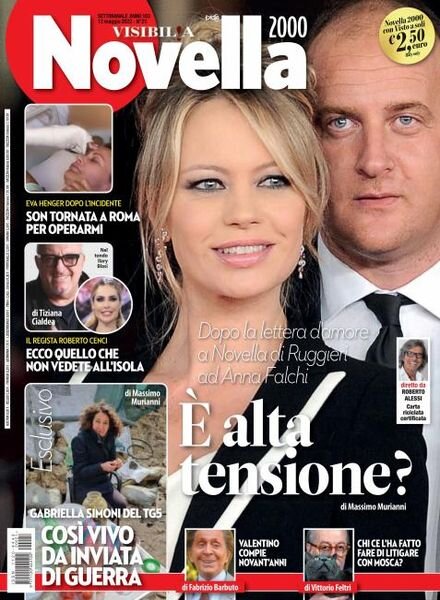 Novella 2000 – 12 maggio 2022 Cover