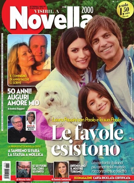 Novella 2000 – 20 Aprile 2022 Cover