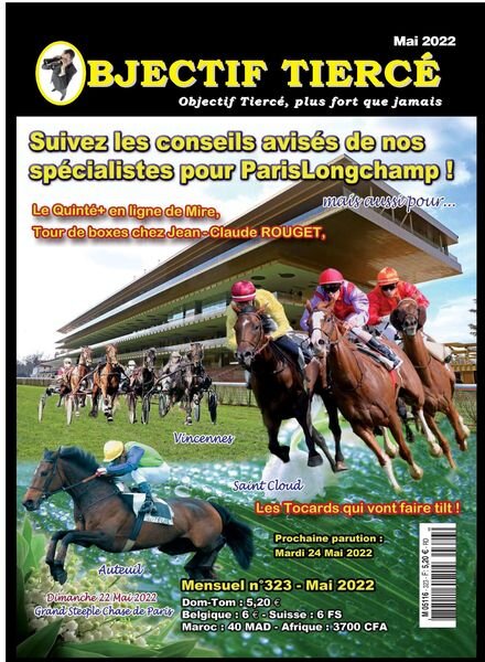 Objectif Tierce – Mai 2022 Cover