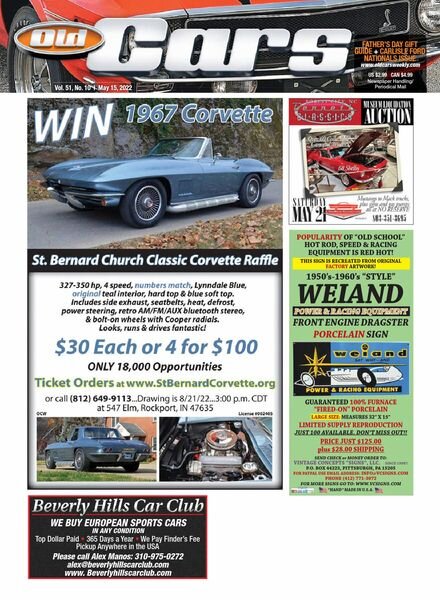 Old Cars Weekly – 15 May 2022 Cover
