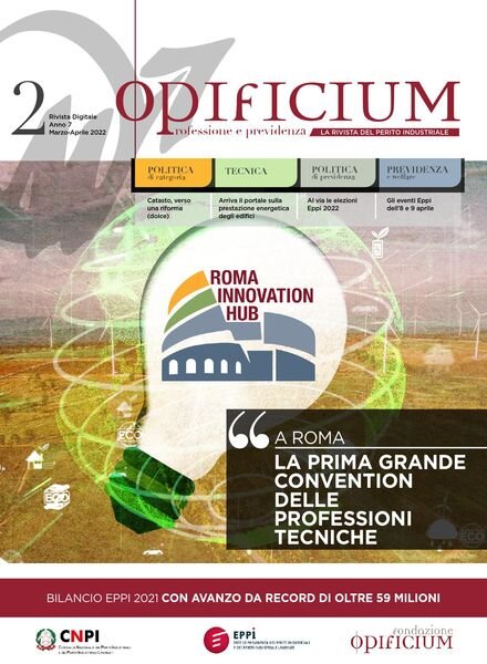 Opificium – Marzo-Aprile 2022 Cover