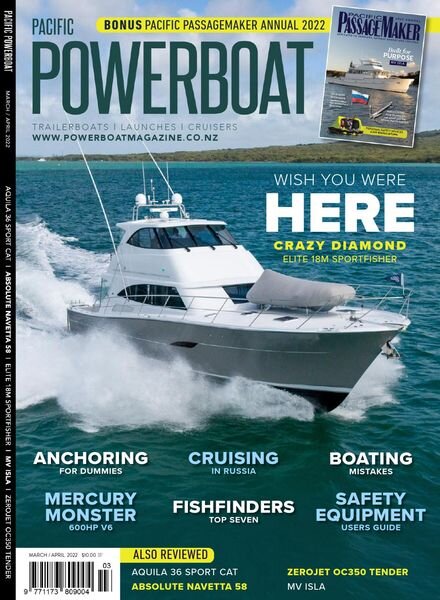 Pacific PowerBoat Magazine – March 2022 Cover