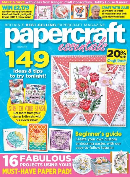 Papercraft Essentials – Issue 212 – May 2022 Cover