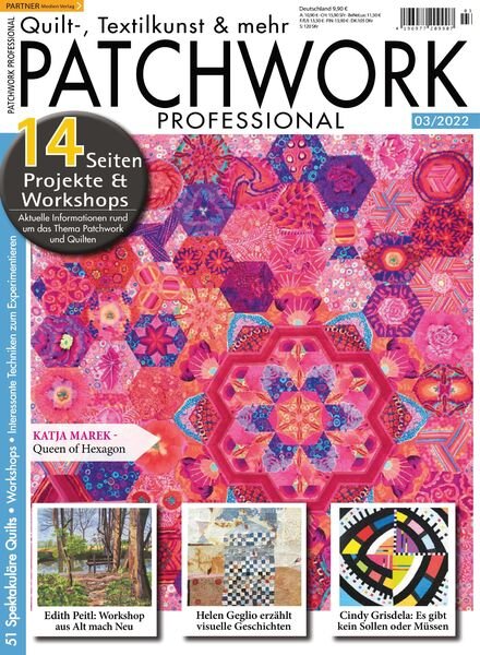 Patchwork Professional – April 2022 Cover