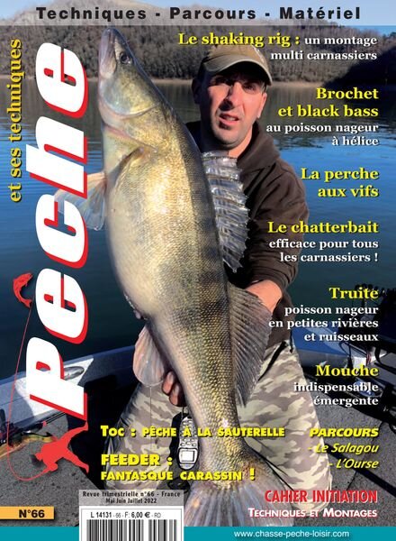 Peche et ses Techniques – Mai-Juillet 2022 Cover