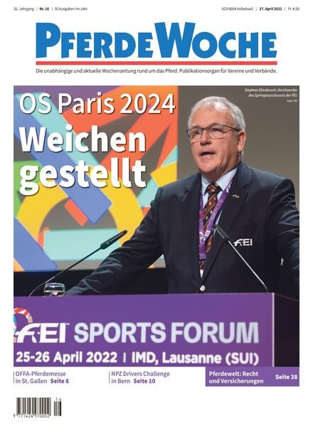 PferdeWoche – 27 April 2022 Cover