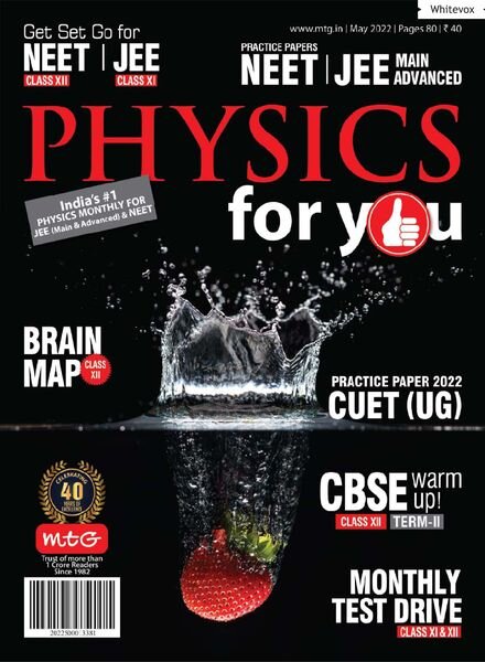 Physics For You – May 2022 Cover
