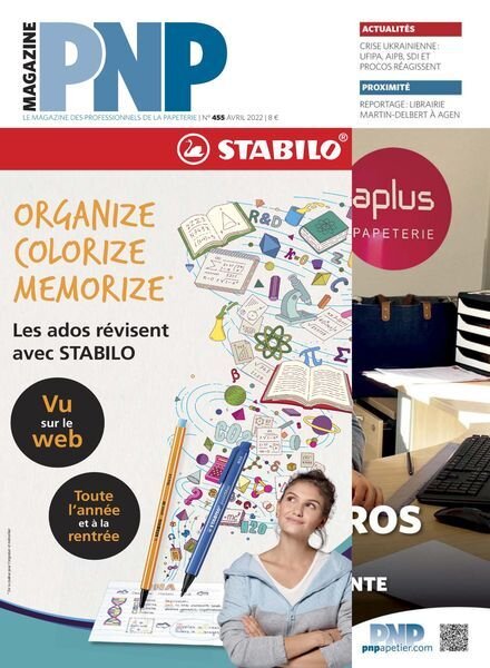 PNP Papetier – Avril 2022 Cover
