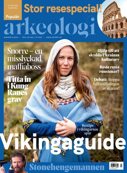Popular arkeologi – april 2022 Cover