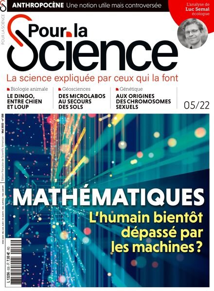 Pour la Science – Mai 2022 Cover