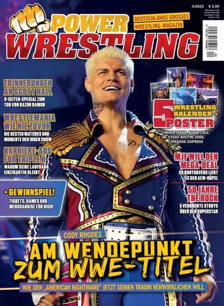 Power-Wrestling – Mai 2022 Cover